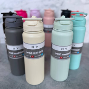 BOTELLA TERMICA DOBLE PICO 600 ML BULTO 60 U.