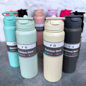 BOTELLA TERMICA DOBLE PICO 800 ML BULTO 50 U.