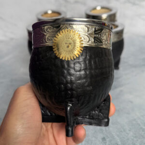 MATE IMPERIAL ALPACA / ACERO CUERO CROCO